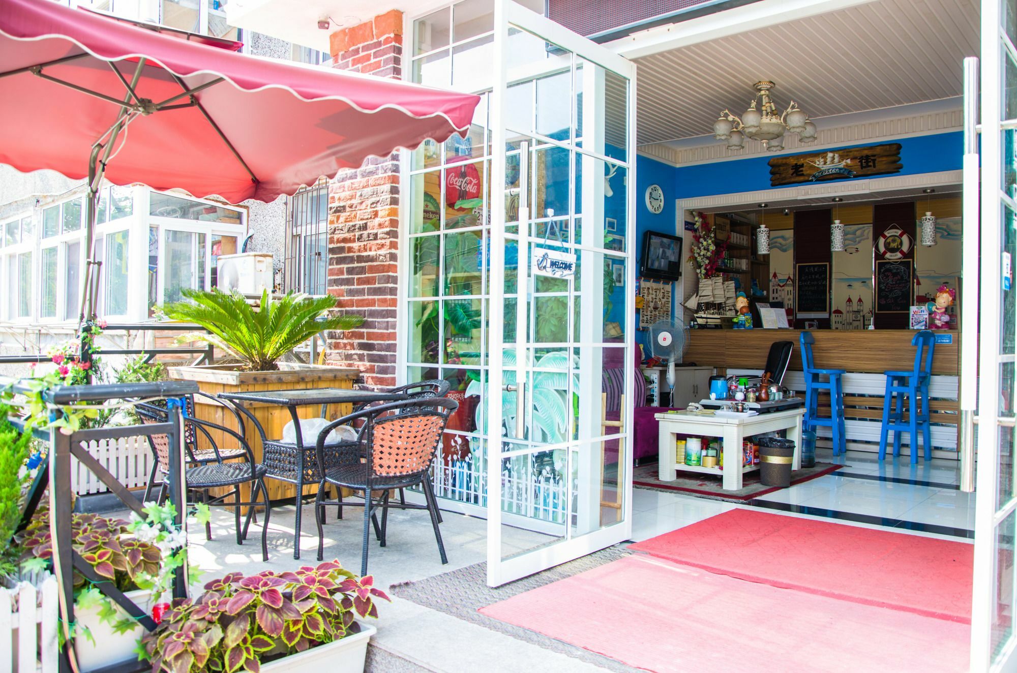 Qingdao Haibianke Hostel Exterior foto